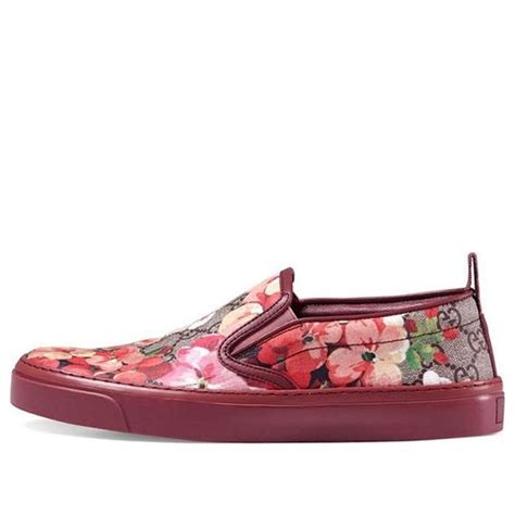 (WMNS) Gucci GG Supreme Monogram Blooms Slip On 'Dry 